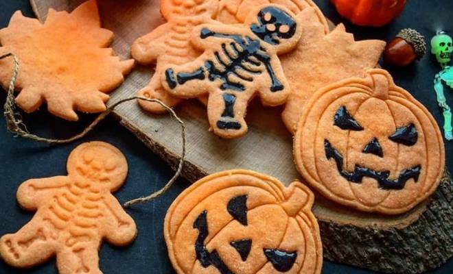 Печенье на Хэллоуин: простые рецепты тематических десертов (30+ фото)