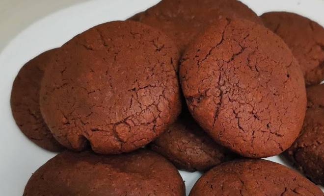 Очень вкусные шоколадные печенье за 15 минут рецепт