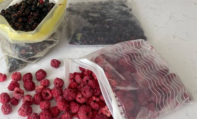 Как заморозить ягоды на зиму в морозилке: смородину и малину рецепт