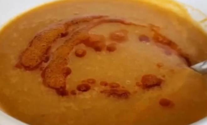 Чечевичный суп пюре по турецки рецепт