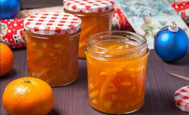 Домашний апельсиновый мармелад варенье рецепт