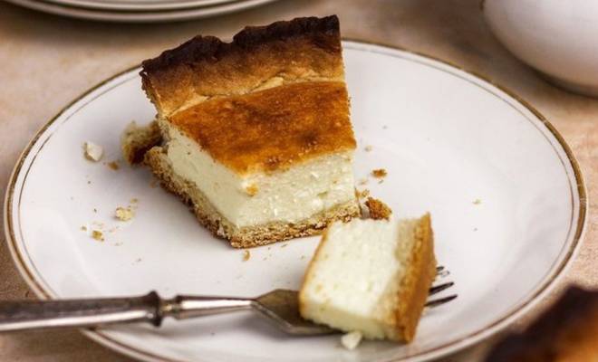 Открытый творожно-сметанный пирог рецепт – Выпечка и десерты. «Еда»