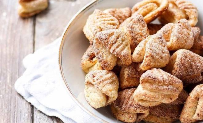 Творожное печенье Гусиные лапки: рецепт с фото пошагово