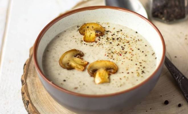 Грибной суп-пюре со сливками – рецепт вкусного крем-супа из картофеля и грибов
