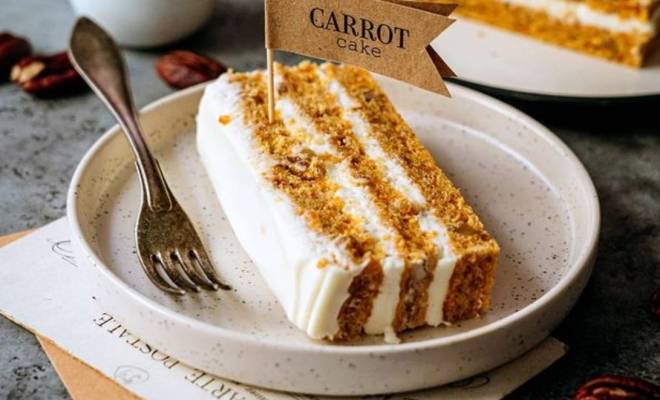 Домашний морковный торт с манго рецепт