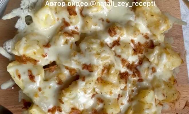 Кабачки с сыром и картофелем в духовке рецепт