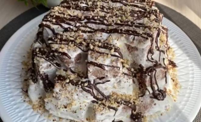 Торт «Графские развалины» со сметаной — рецепт с фото пошагово
