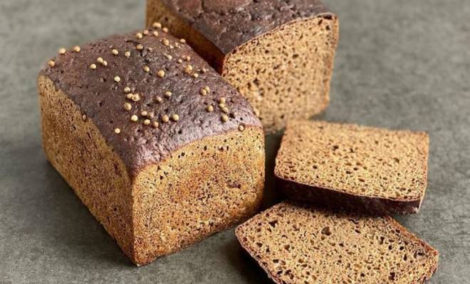 Черный хлеб в духовке — рецепт с фото пошагово