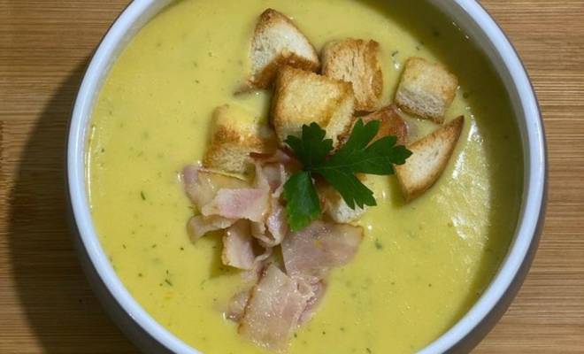 Крем суп из красной чечевицы, картошки на сливках рецепт