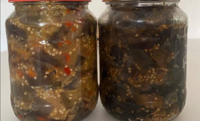 Консервированные баклажаны на зиму с перцем и чесноком рецепт