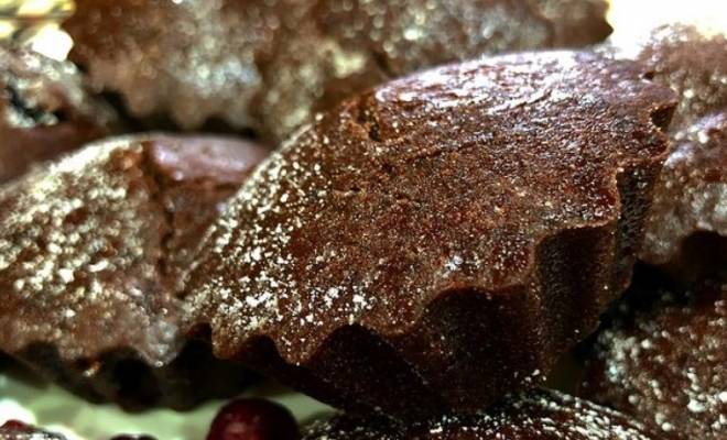 Постные шоколадные кексы в духовке рецепт