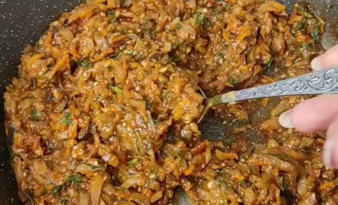 Закуска из баклажанов на скорую руку – кулинарный рецепт