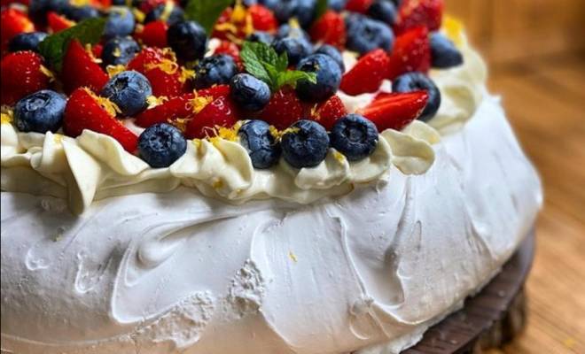 Нежный меренговый торт павлова классический рецепт