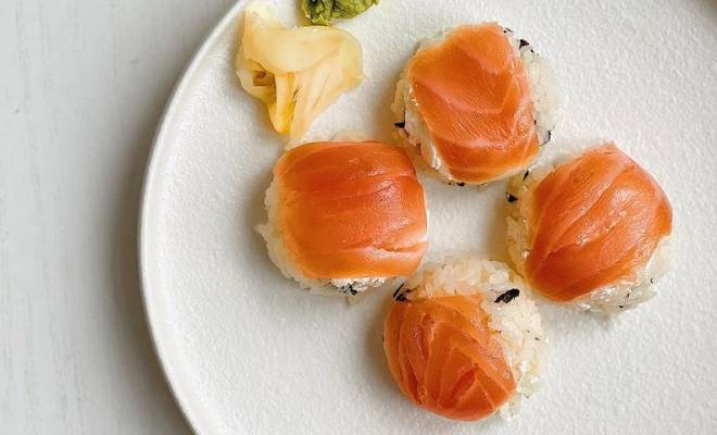 Ленивые суши роллы с красной рыбой в домашних условиях рецепт