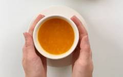 Облепиховый чай из замороженной облепихи с апельсином