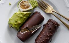 Творожные сырки тирамису в шоколаде
