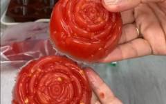 Замороженное Пюре томатное на зиму в морозилке