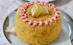 Бенто торт Медовик маленький со сметаной