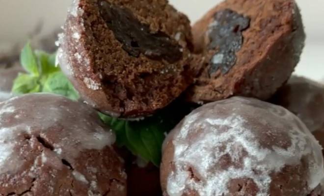 Шоколадные пряники с черносливом ПП рецепт