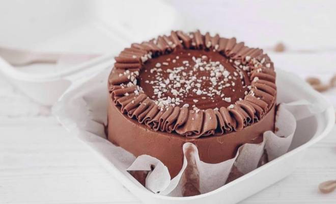 Бенто торт шоколадный Сникерс рецепт