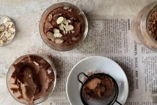 Десерт шоколадный пудинг из яиц в домашних условиях рецепт