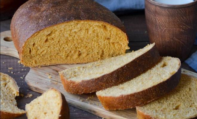 Томатный хлеб с мукой пшенично на дрожжах в духовке рецепт