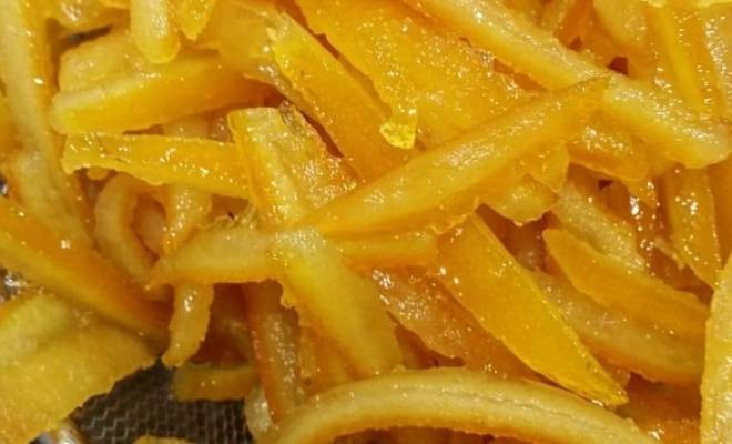Домашние апельсиновые цукаты из корок апельсинов рецепт