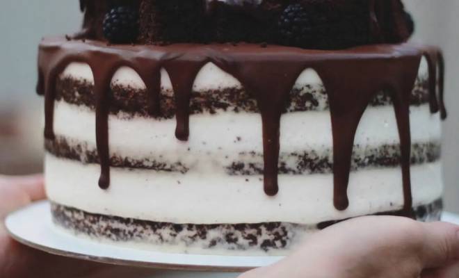 Шоколадно кофейный бисквит на кефире для торта рецепт