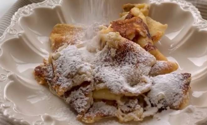 Австрийские десерт Кайзершмаррн рваные блины рецепт