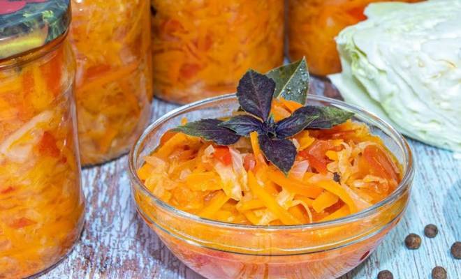 Овощной салат с капустой, помидорами, огурцами и зеленью - пошаговый рецепт с фото на hb-crm.ru