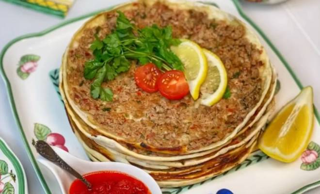 Пиде лахмаджун по турецки в домашних условиях рецепт
