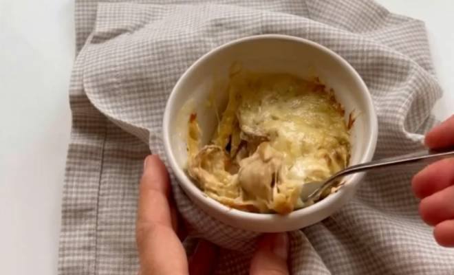 Жюльен с белыми грибами и сыром рецепт