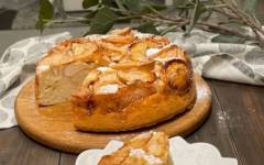 Пирог с яблоками на сметане в духовке вкуснее шарлотки