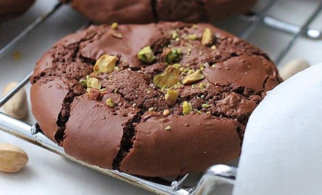 Шоколадное печенье с трещинками рецепт