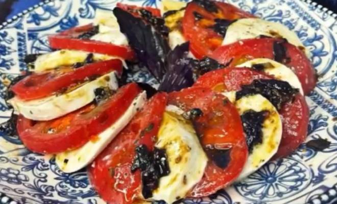 Итальянский салат капрезе классический рецепт