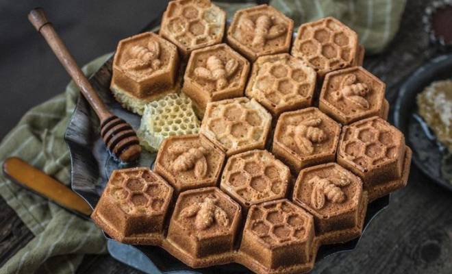 Медовые кексы в духовке рецепт