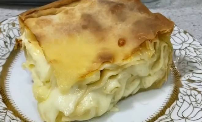 Ачма с сыром в духовке рецепт