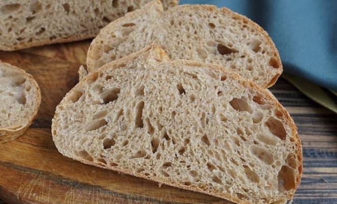 Домашний хлеб из полбяной муки в духовке рецепт