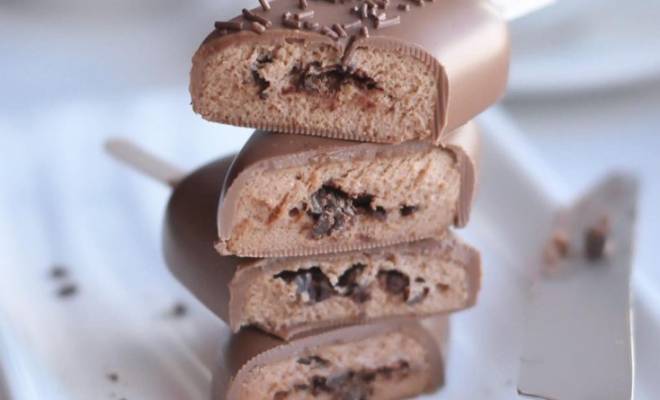 Муссовые шоколадные эскимо рецепт