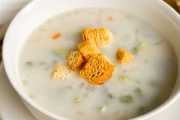 Сливочный суп с фасолью и брокколи рецепт
