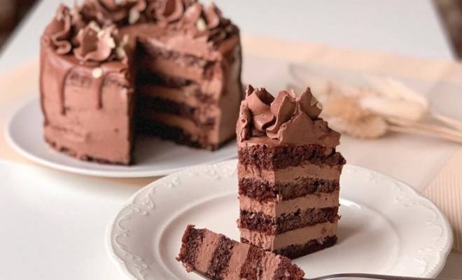 Торт Брауни шоколадный домашний рецепт