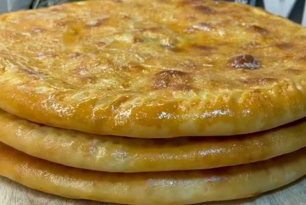 Даргинское чуду с мясом и картошкой – пошаговый фото рецепт приготовления пирога