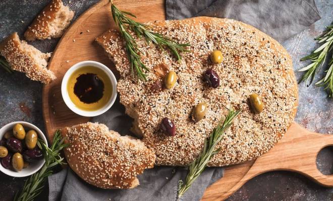 Традиционный греческий хлеб лепешка лагана рецепт