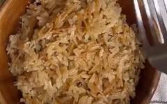 Турецкий пилав рис с вермишелью