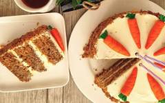 Самый вкусный морковный торт с кремом чиз	домашний