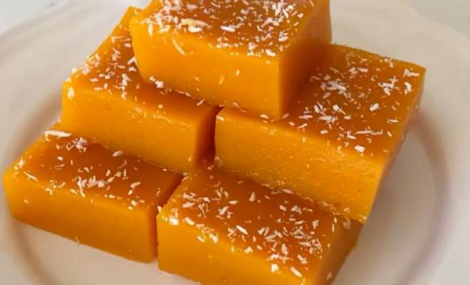 Желе из тыквы, апельсина и желатина рецепт