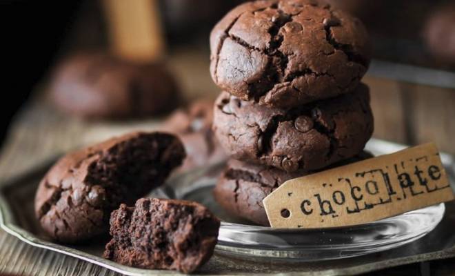 Шоколадное печенье – пошаговый рецепт приготовления с фото