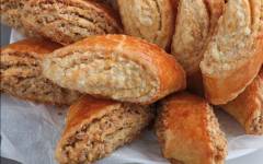 Армянское печенье гата с орехами