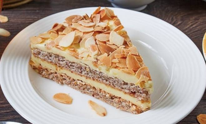 Шведский миндальный торт Almondy как в ИКЕА — рецепт