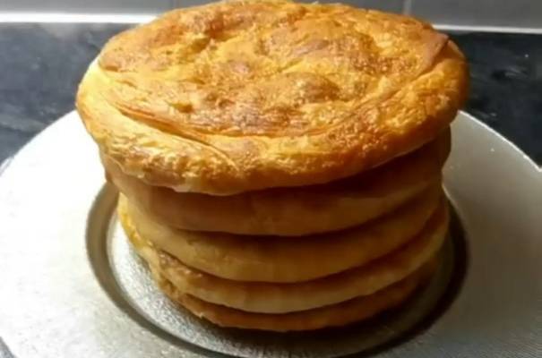 Узбекские слоёные лепёшки Катлама — рецепт с фото и видео